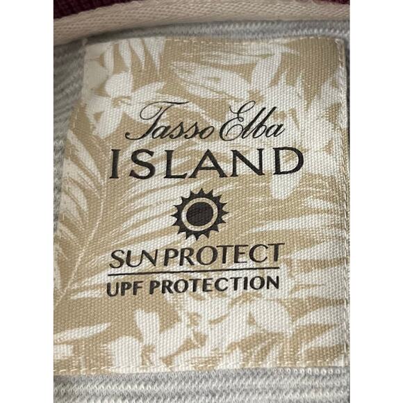 TASSO ELBA ISLAND LONG SLEEVE PULL-OVER TOP/T-SHIRT, WOMENS, M, PLUM, ROUND NECK - Picture 8 of 10